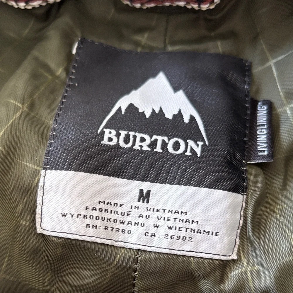 Burton Womens Vida Pant Martini Olive Size M Snow Ski‎ Flare